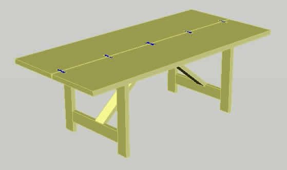 Mesa Comedor Tximeleta En AutoCAD | Librería CAD