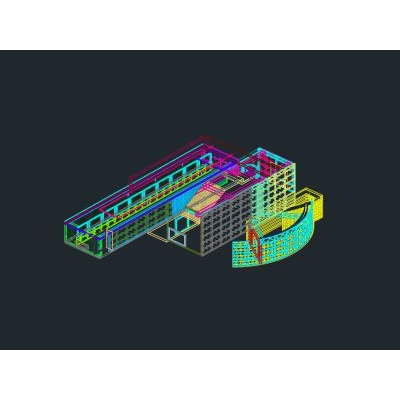 Residencia Contemporanea en 3D