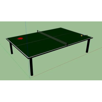 Tavolo da ping pong 3d