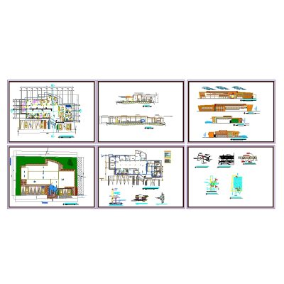 Plano Completo de Centro de Salud