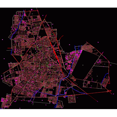 Irapuato; carta urbana