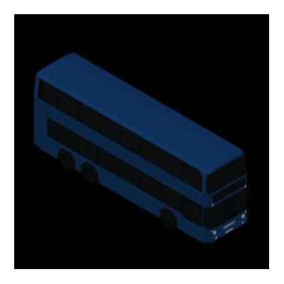 Bus metropolitano 3d