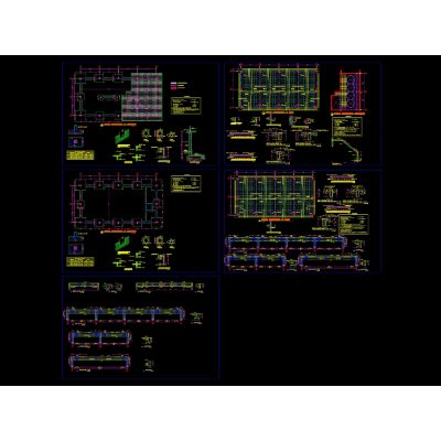 Planos estructurales planta de tratamiento isa-mana