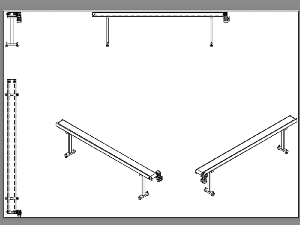 ISO conveyor belt