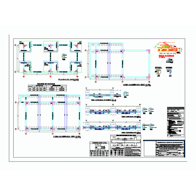 Plano estructural - de carrizal islay