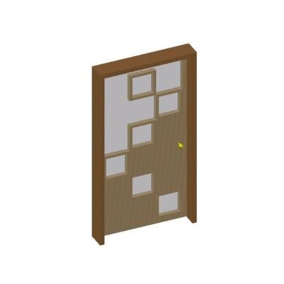 Puerta 3d
