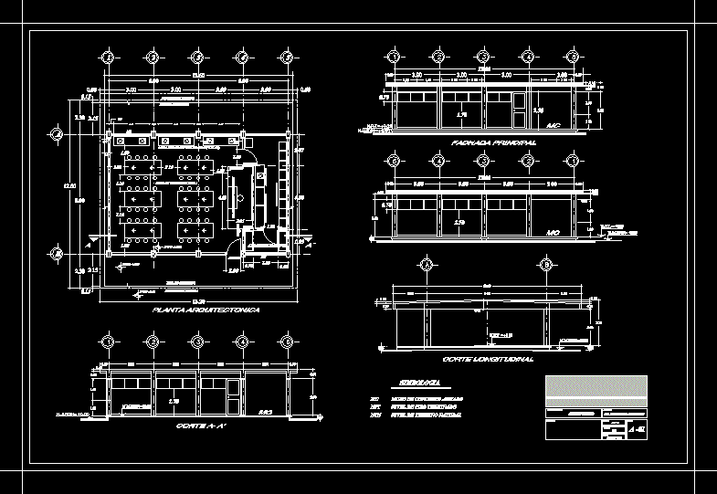 Plano arquitectonico ecatepec - laboratorio