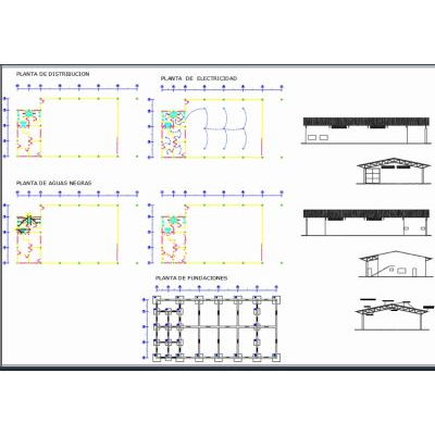 Galpon de Alimentos 25x15 m