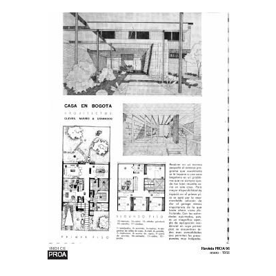 Revista proa 96 - casas en bogotá - enero 1956 PDF