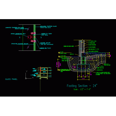 Seccion arquitectonica bay