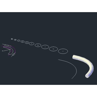 Plantilla para modelar curvas conduit 3d