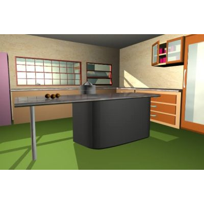 Cocina Moderna con Isla Central