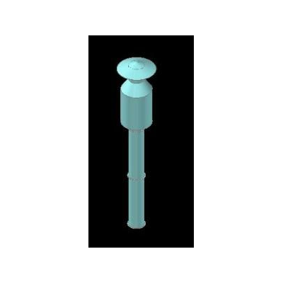 Chimenea para caldero 500 bhp - 3d