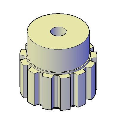 Engrane Cilindrico 3D