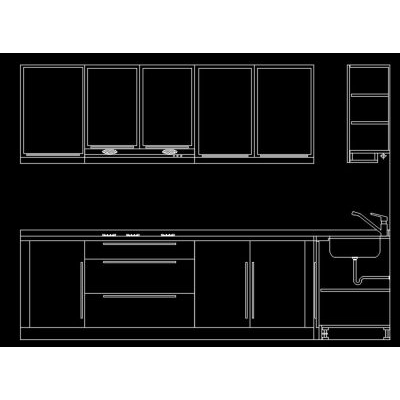 Muebles de cocina para diseno de interiores