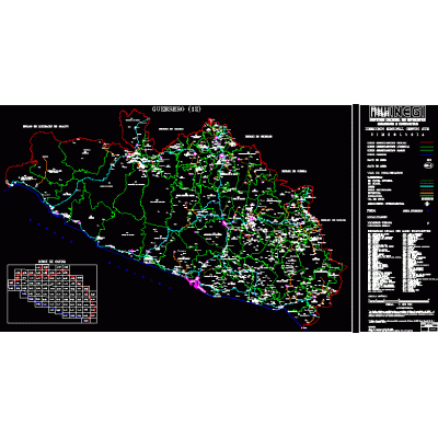 Carreteras del estado de guerrero; mexico