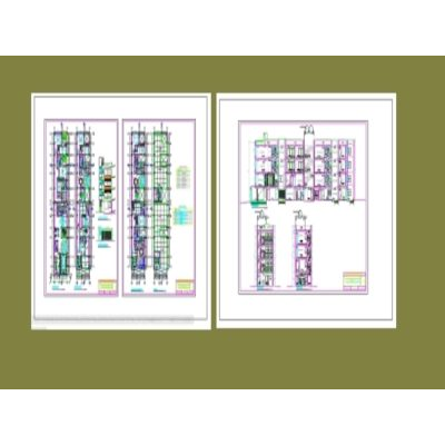 Vivienda multifamiliar de cuatro plantas