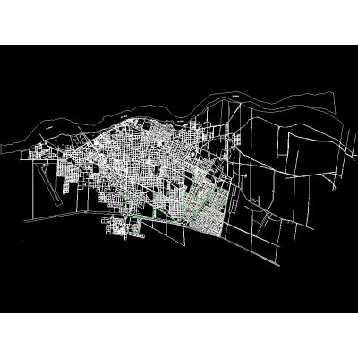 Mapa de la ciudad de santiago del estero