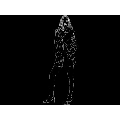 persona in elevazione