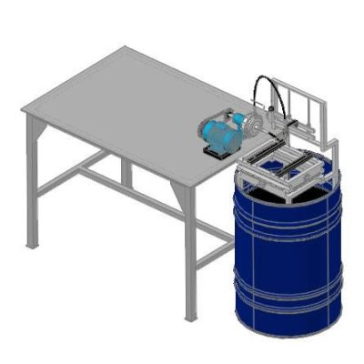 Cortadora por chorro de agua 3d