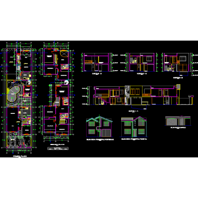 Vivienda unifamiliar 8 x 32