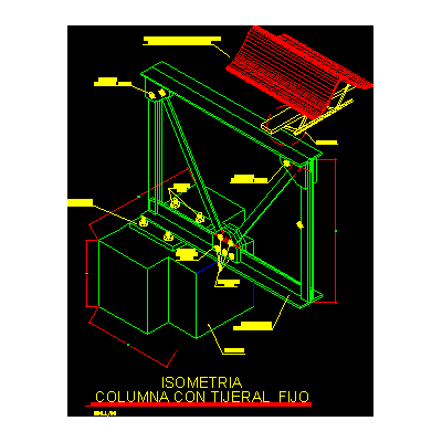 Detalles arquitectonicos  - cercha metalica