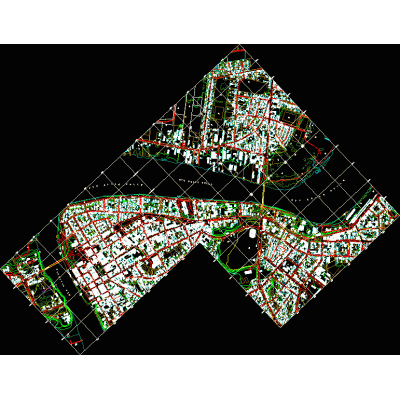 Plano Urbano de Valdivia