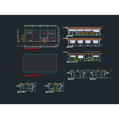 Planos desarrollo de arquitectura colegio