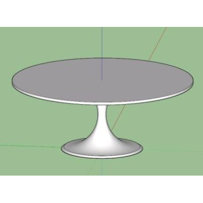 round outdoor table