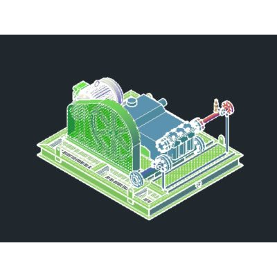 Accouplement pompe et moteur électrique