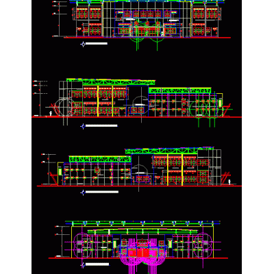 Arquitectura de ginnasio de pesas