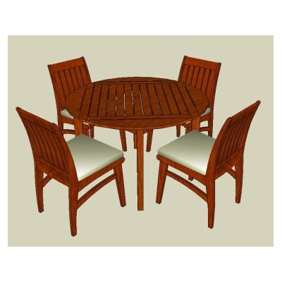 summer dining table