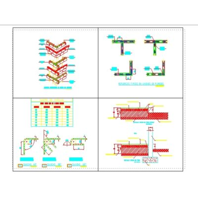 Detalles estructurales muros mampuestos
