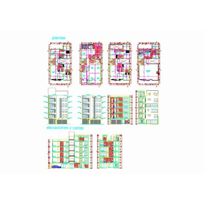 Proyecto Arquitectonico: Edificio Multifamiliar