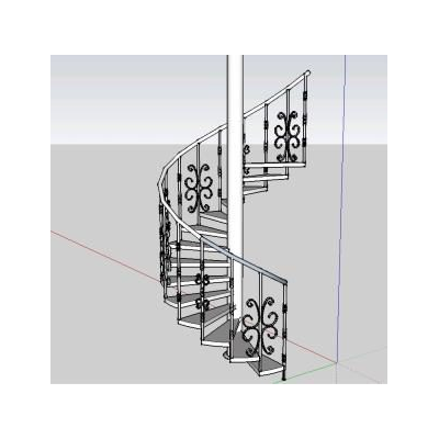 Escalera de Caracol Elegante