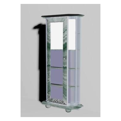 Vitrina de Cristal Elegante