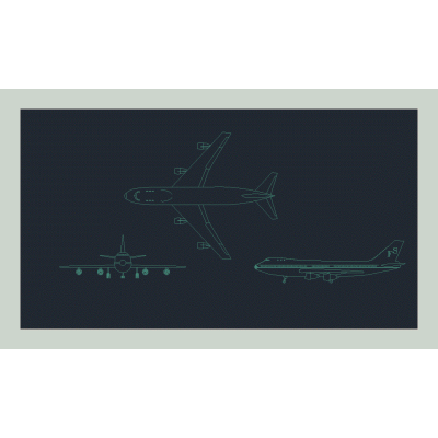 Avión en 2d