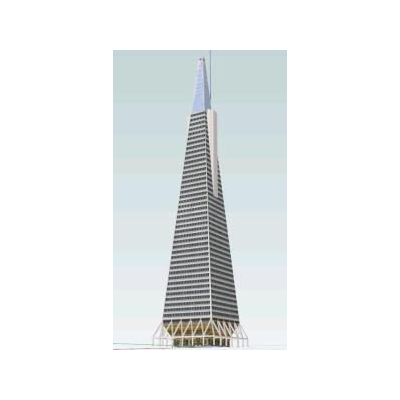 Icono de San Francisco en 3D