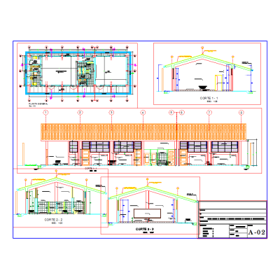 Modulo arquitectura de aulas i.e.i;