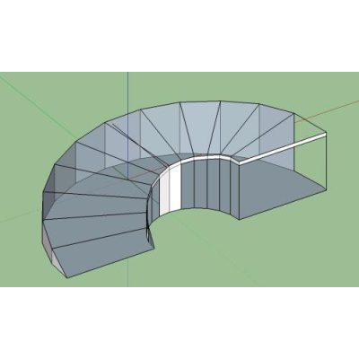 Rampa estacionamiento curva