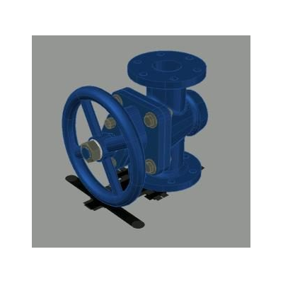 Valvula control paso 3d