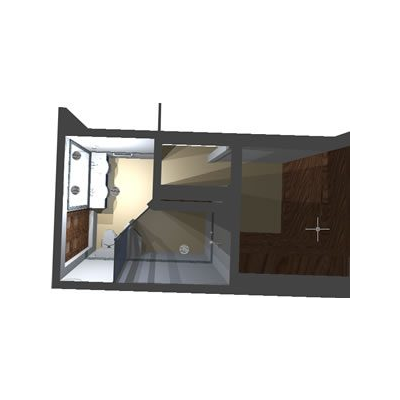 Bano con closet vestidor