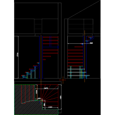Escalera 2d