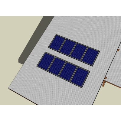 Paneles fotovoltaicos 3d