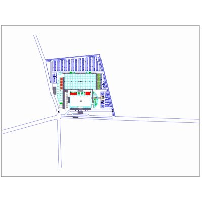 Centro ferial para ciudad pequena