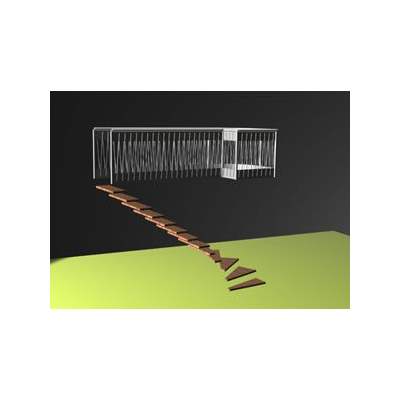 Escalera y barandilla