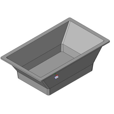 Banera Rectangular Underscore