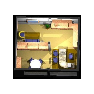 Estudio de abogado 3d