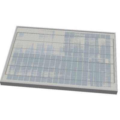 Panel solar 3d