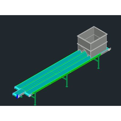 Mesa para realizar empaque de forma manual